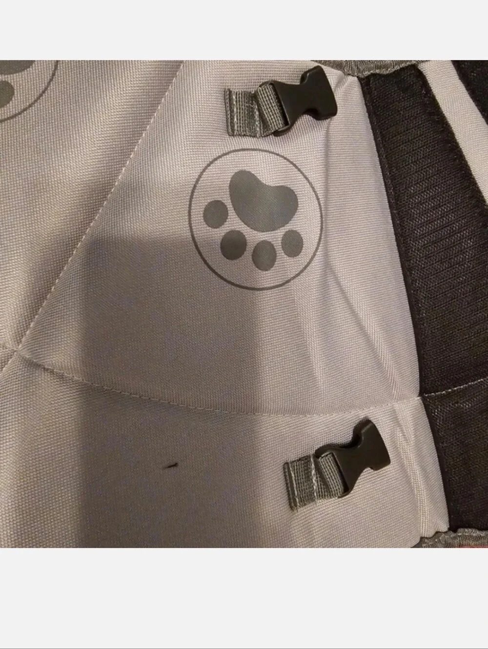 Soft Gray Inflatable Recovery Collar for Dogs - Comfortable Post-Op E-Collar